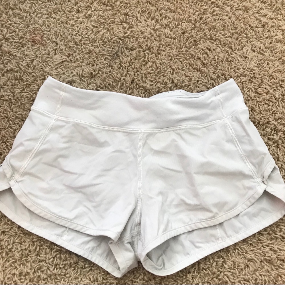 white ivivva shorts